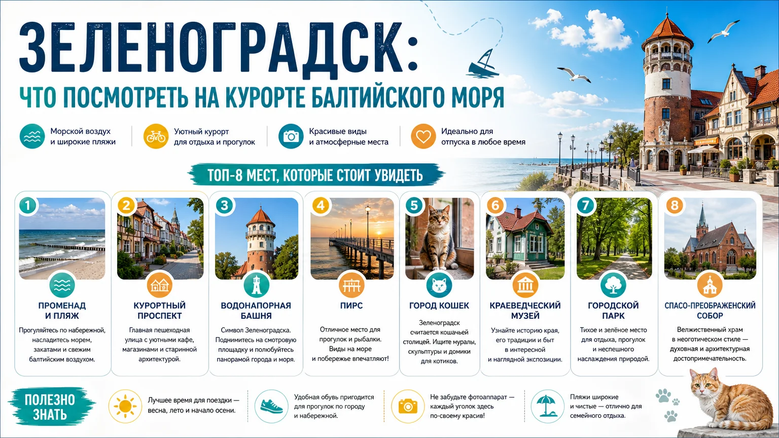 Зеленоградск: что посмотреть на курорте Балтийского моря